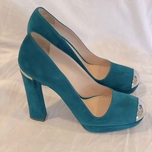 Prada Suede Shoes (blue)